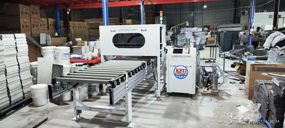 550 кг 2 компонента PU смолы счетчик смеси распределитель для пленки соломинки / огнеупорной двери / изоляционной доски